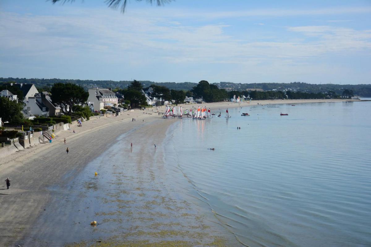 La plage du Cap-Coz à Fouesnant